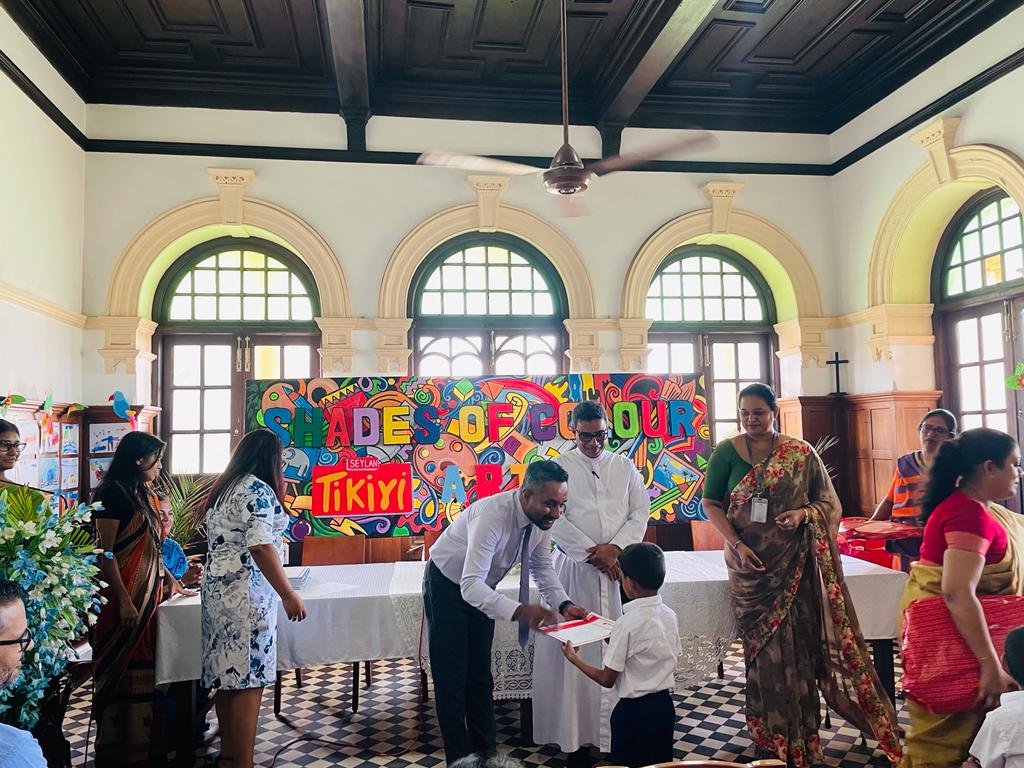 සෙලාන් ටිකිරි සහ ශාන්ත තෝමස් කනිටු විදුහල එක්ව සිසුන් වෙනුවෙන් චිත්‍ර තරගයක්