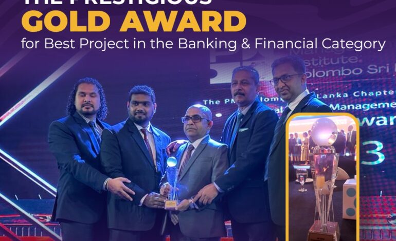 AB Cash Management Services Secures Prestigious Gold Award for Best Project in the Banking & Category at National Project Management Excellence Awards 2023