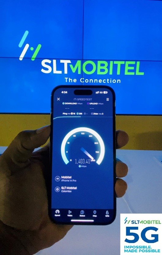 SLT-MOBITEL වෙතින් මෙරට Apple iPhone භාවිතා කරන්නන්ට 5G විප්ලවය අත්විඳීමේ අවස්ථාව