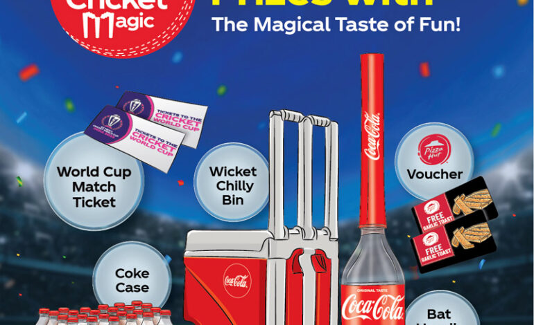 Coca-Cola Sri Lanka 2023 ක‍්‍රිකට් ලෝක කුසලානයට සමගාමීව ආකර්ෂණීය Cricket Magic වැඩසටහන දියත් කරයි
