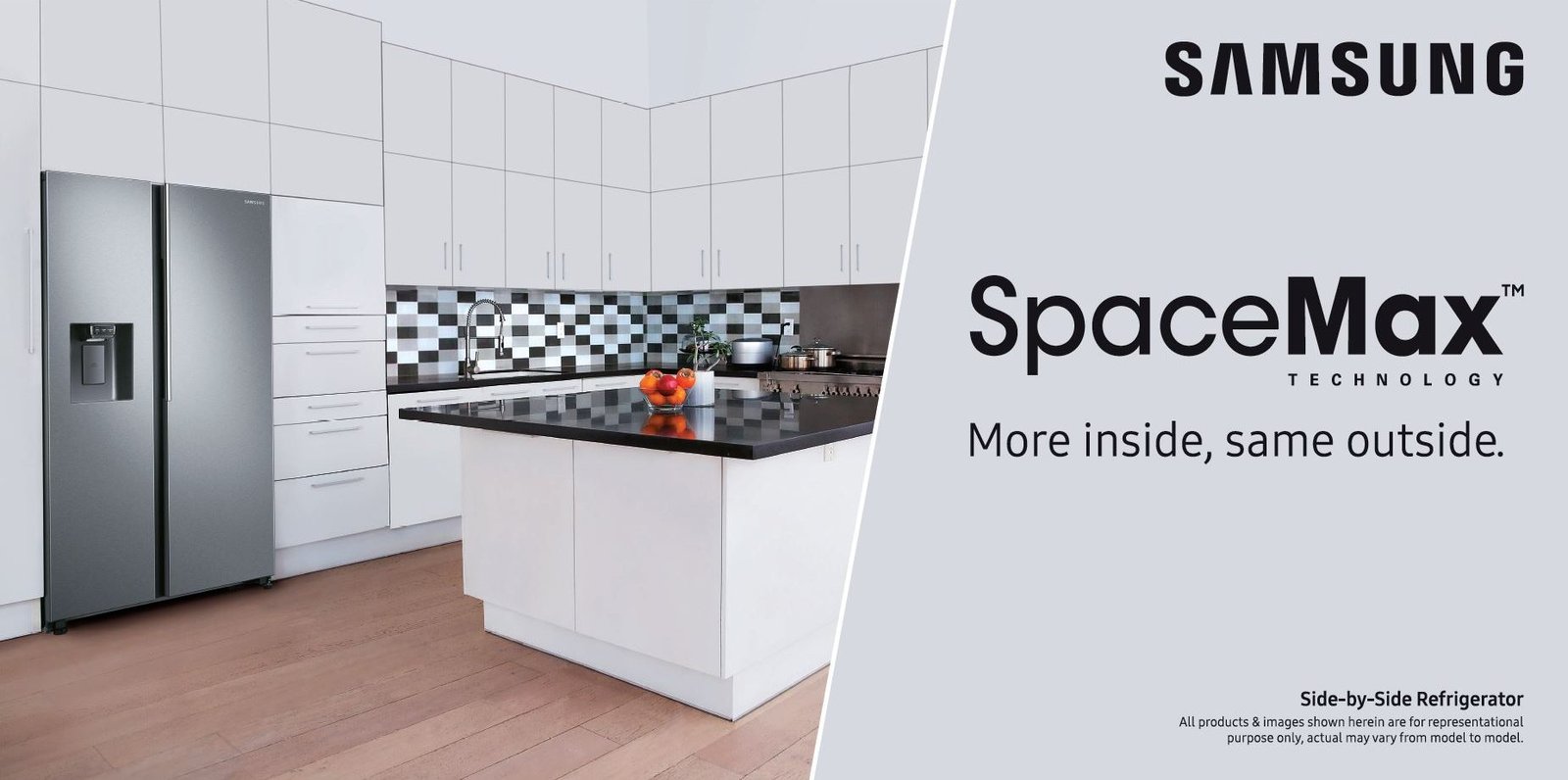 සැම්සුන් සිය නවතම Digital Inverter තාක්ෂණය සහිත SpaceMax™ Side-by-Side ශීතකරණය හඳුන්වාදෙයි