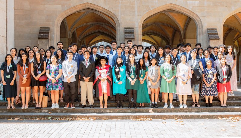 Students of the iChem Academy by Dr Leena visit the University of Melbourne, Australia