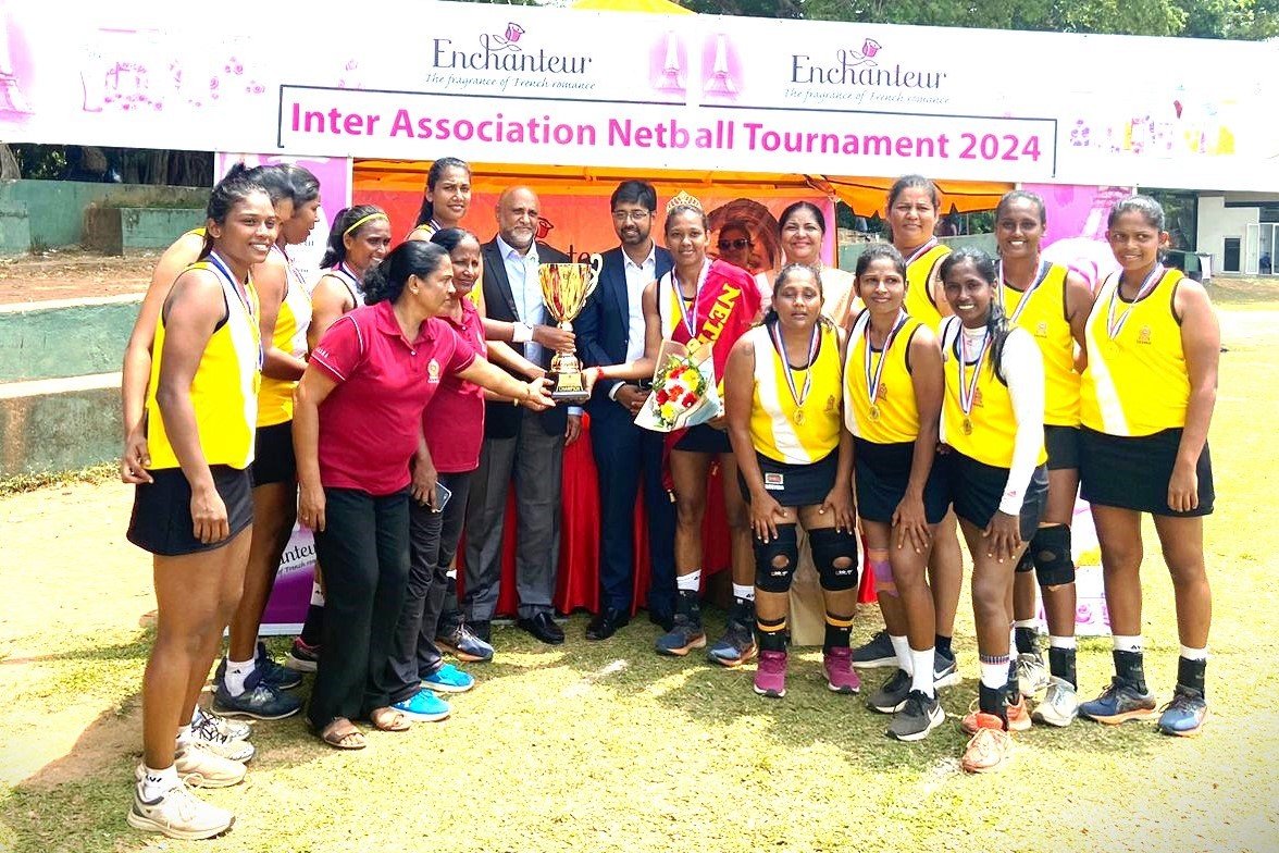 Enchanteur Sri Lankaඅන්තර් සංගම් දැල්පන්දු තරගාවලියට අනුග්‍රහය දක්වයි