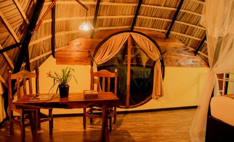 Youth creates sensation in tourism arena by obtaining a patent for Igabara Resort Rekawa, first Hobbit House in Sri Lanka