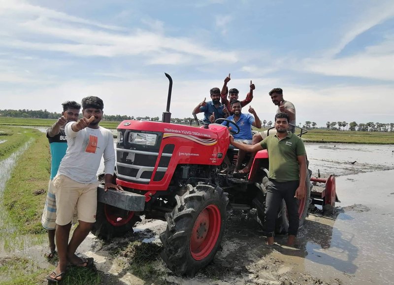 කෙටි කාලයක් තුළ ජනප්‍රියත්වයට පත් Mahindra Yuvo Tech+ 585 ට්‍රැක්ටර් රථ සඳහා වසරක නොමිලේ නඩත්තු සේවා ඇතුළු තවත් සේවා රැසක් DIMO Agribusinesses වෙතින්