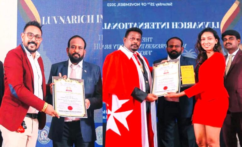 Dr. Miracle and Frozen brands under Luvnarich International honoured at Grand Achievers Awards