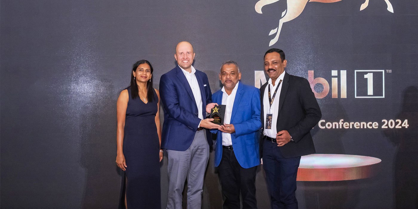 McLarens Lubricants විසින් ExxonMobil Distributor Excellence Awardsහි දී රිදී සම්මානය දිනාගනී