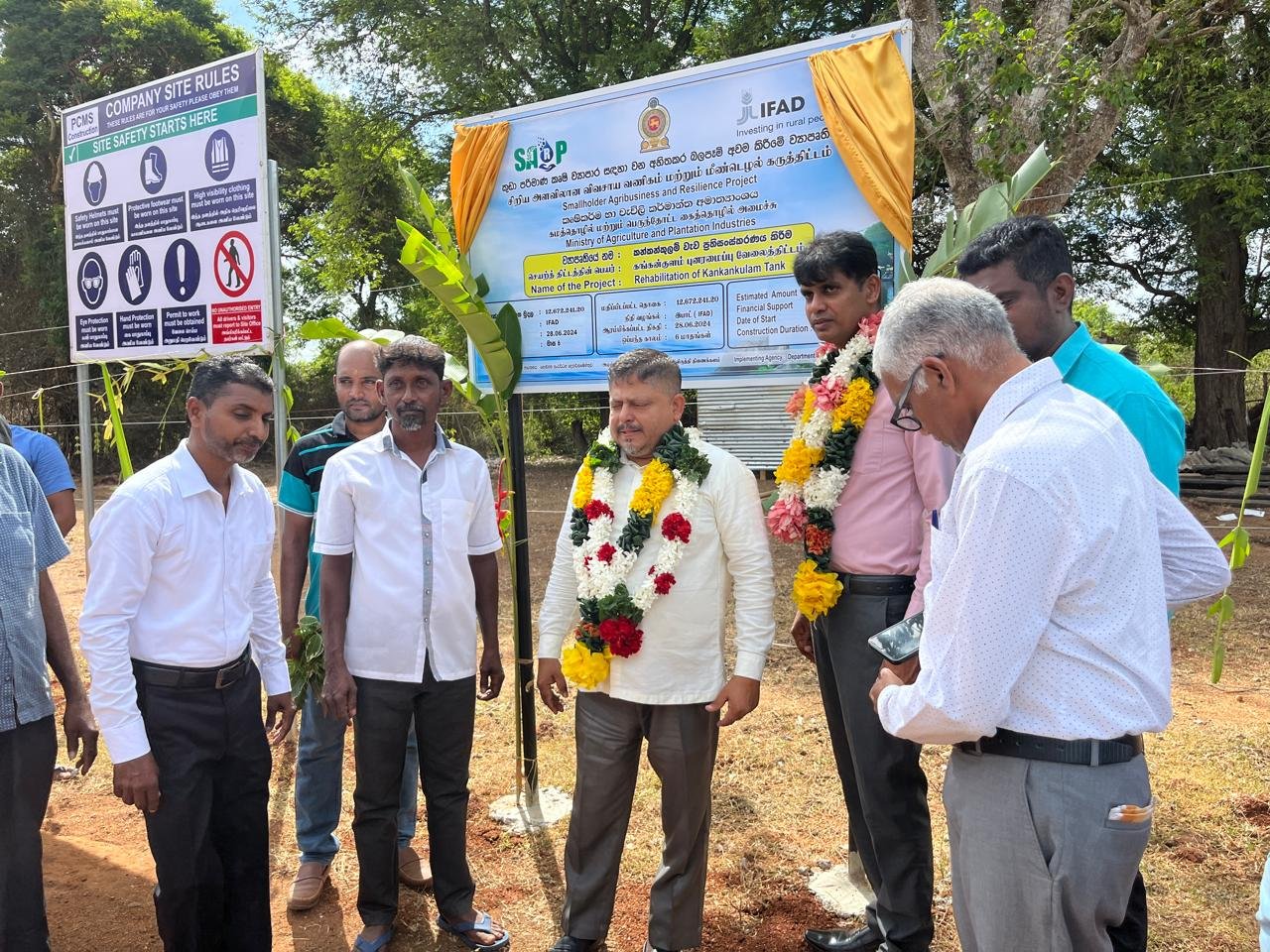 වව්නියාව කෘෂිකර්මාන්තය නඟා සිටුවීමට වැව් හතක ප්‍රතිසංස්කරණ කටයුතු ඇරඹේ