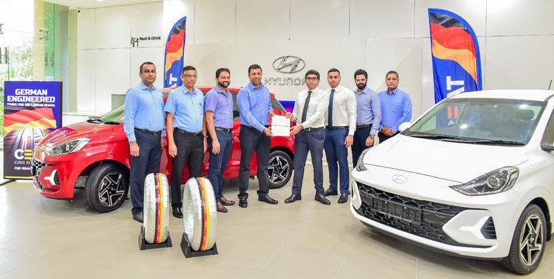 අබාන්ස් ඔටෝ විසින් එකලස් කරන ලද Hyundai Grandi 10 සඳහා නිල ටයර ලෙස සියැට් කාර් රේඩියල් තෝරාගනී