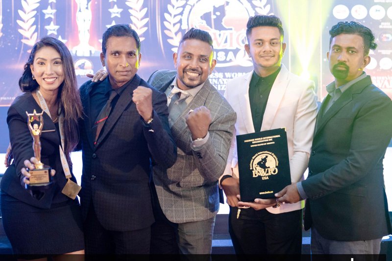 සොන්රිච් ඒෂියා සමාගම අන්තර්ජාතික BWIO විශිෂ්ටතා සම්මානයෙන් පිදුම් ලබයි