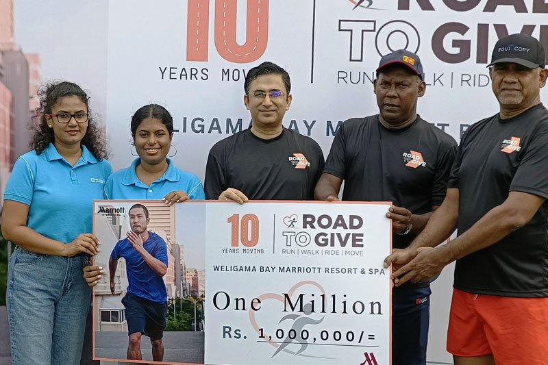 Weligama Bay Marriott Resort & Spa provides a sponsorship of Rs. one million to SOS Children’s Village in Galle