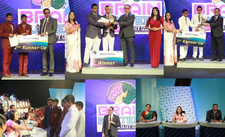 SLIIT විසින් පවත්වනු ලබන ‘Brain Busters with SLIIT – Season 4’ රූපවාහිනී දැනුම මිනුම වැඩසටහන, සිසුන්ගේ සුවිශේෂී දක්ෂතා සහ දැනුම එළිදක්වමින් සාර්ථකව නිමා වේ.