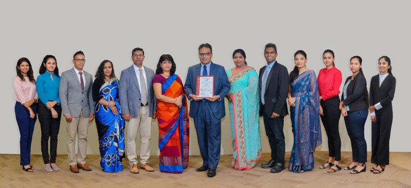 HNB ප්‍රසම්පාදන ක්‍රියාවලිය ISO 9001:2015 තත්ව සහතිකයෙන් පිදුම් ලබයි