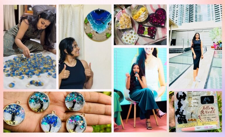 සදාදරණීය මතකයන්: නයෝමිගේ resin art කලාව ImoCraft හරහා ජීවිතයේ සුන්දර අවස්ථාවන් ග්‍රහණය කරගත් ආකාරය