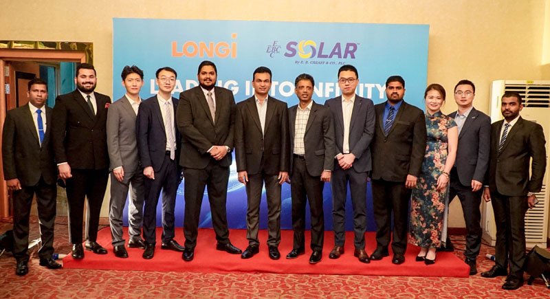 E.B. Creasy Solar, LONGi සූර්ය පැනල සඳහා ශ්‍රී ලංකාවේ නිල බෙදාහැරීම් සමාගම බවට පත්වෙයි