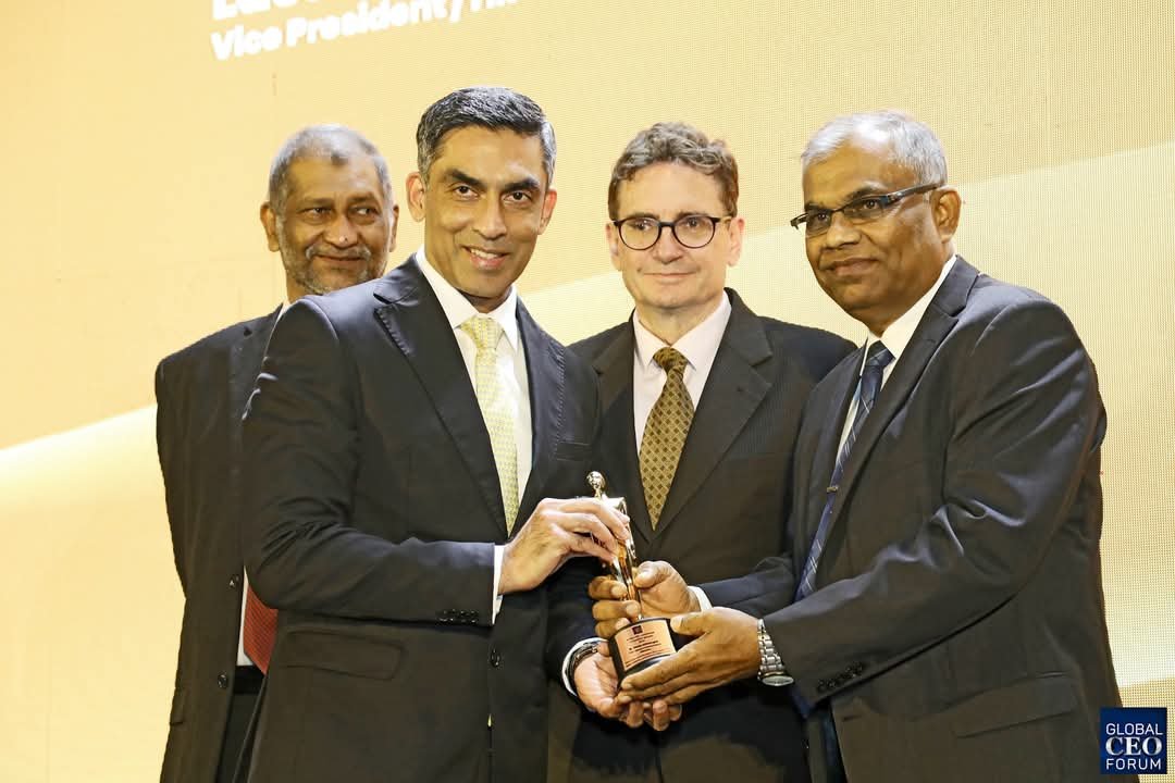 NDB බැංකුවේ නායකත්ව කණ්ඩායම සමාරම්භක 2024 Global CEO Awardsහි දි සම්මානයට පාත්‍ර වෙයි