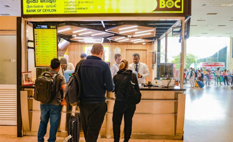 Bank of Ceylon relocated their counter at the Bandaranaike International Airport