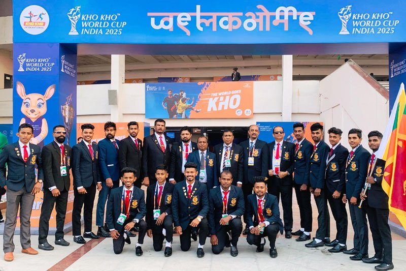 Kho Kho உலகக் கிண்ண போட்டித் தொடரில் பங்கேற்ற இலங்கை Kho Khoஅணிக்கு Ceylon Sapphire Miningநிறுவனம் அனுசரணை
