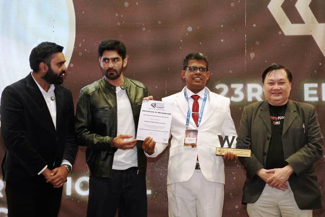 මිනැස්රෝජාත්‍යන්තර පාසල ලෝක පාසල් සම්මේලන හා People’s Excellency සම්මාන දිනයි