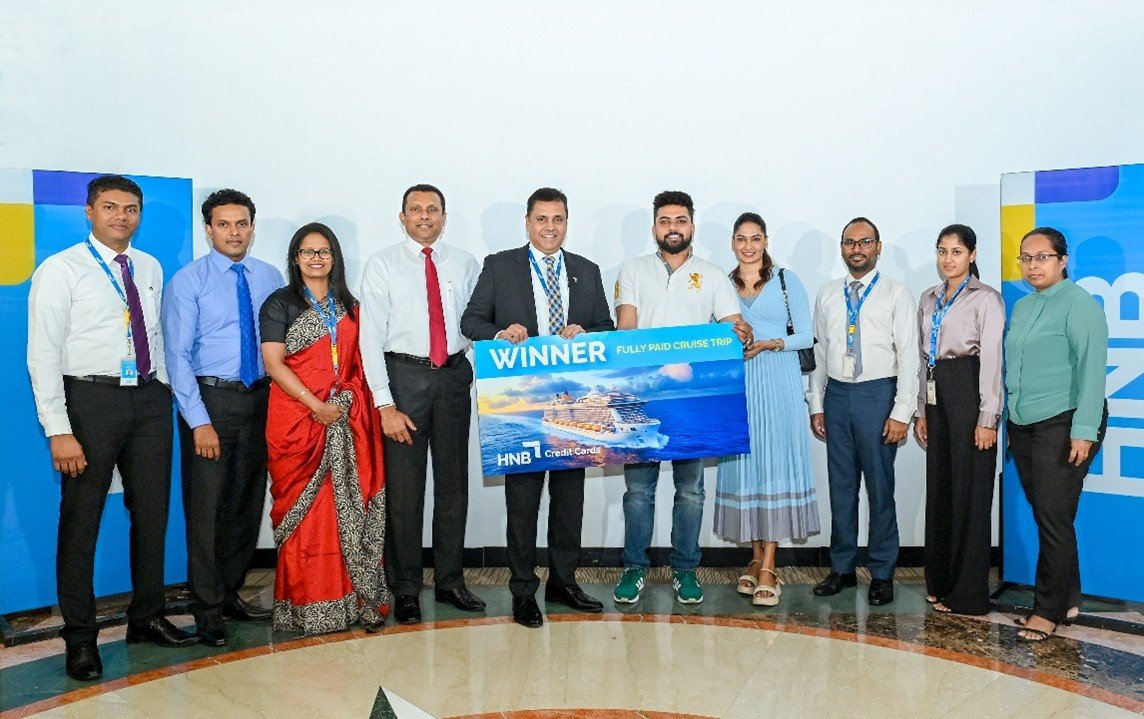 HNB, “Anthem of the Seas” හි සංචාරයක් දිනාගත් ජයග්‍රාහකයා නිවේදනය කරයි