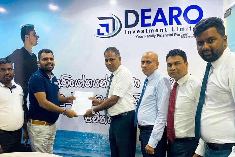 தமது வாடிக்கையாளர்களுக்கு காப்புறுதி அளிப்பதற்கு செலிங்கோ ஜெனரால் இன்சூரன்ஸ் நிறுவனத்துடன் கைக்கோர்த்துள்ள Dearo Investment Ltd