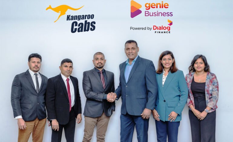 Kangaroo Cabsநிறுவனம் Genie Business நிறுவனத்துடன் இணைந்து Tap to pay கட்டண செலுத்துகை முறைமையை அறிமுகப்படுத்துகிறது