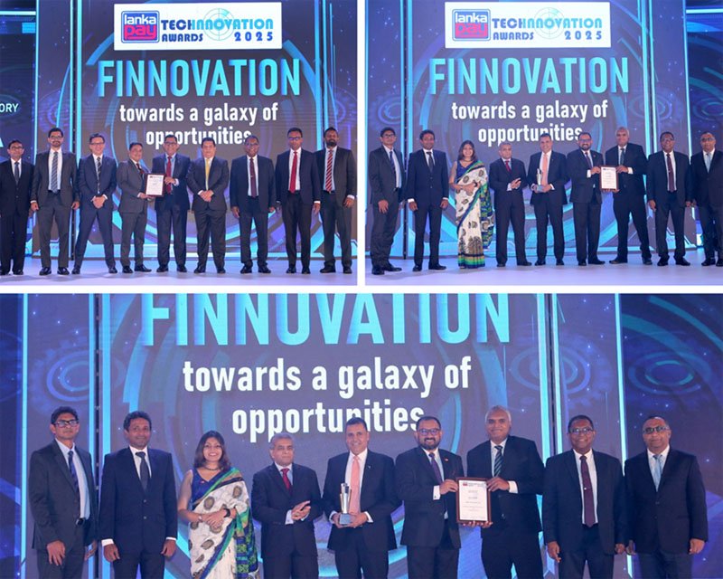 LankaPay Technnovation Awards 2025இல் மூன்று விருதுகளை வென்று,டிஜிட்டல் வங்கித்துறையில் புத்தாக்கத்தை முன்னிலைப்படுத்திய HNB