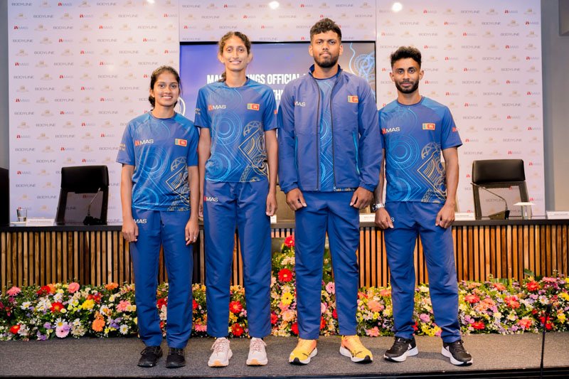 MAS, இலங்கை தேசிய விளையாட்டு வீர, வீராங்கனைகளுக்கு உத்தியோகபூர்வ விளையாட்டு உடை தொகுப்புகளை வழங்குகிறது