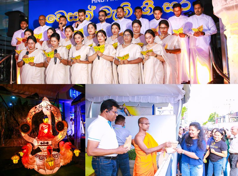 HNB Finance இன் “வெசக்சிரிசர” கொண்டாட்டம் இந்த ஆண்டும் வண்ணமயத்துடன் நடைபெற்றது