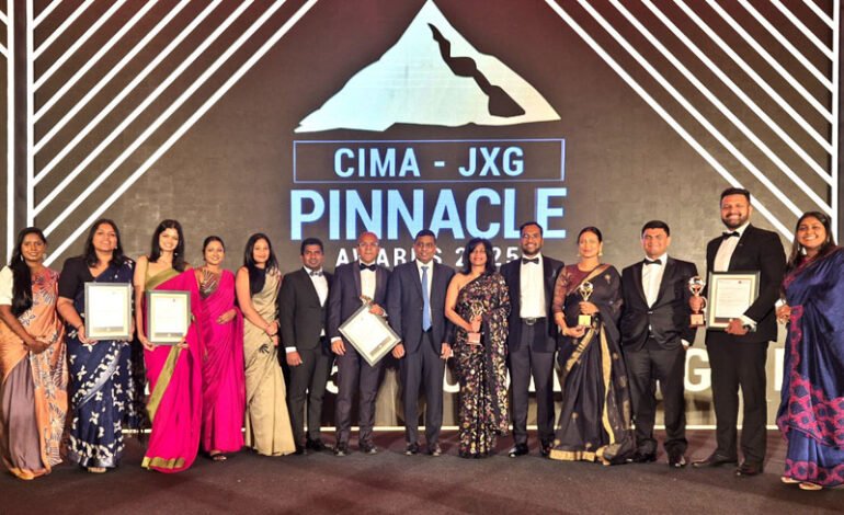 MAS Holdings, AICPA සහ CIMA – JXG Pinnacle 2025 සම්මාන උළෙලේදී රන් සම්මාන තුනකින් පිදුම් ලබයි