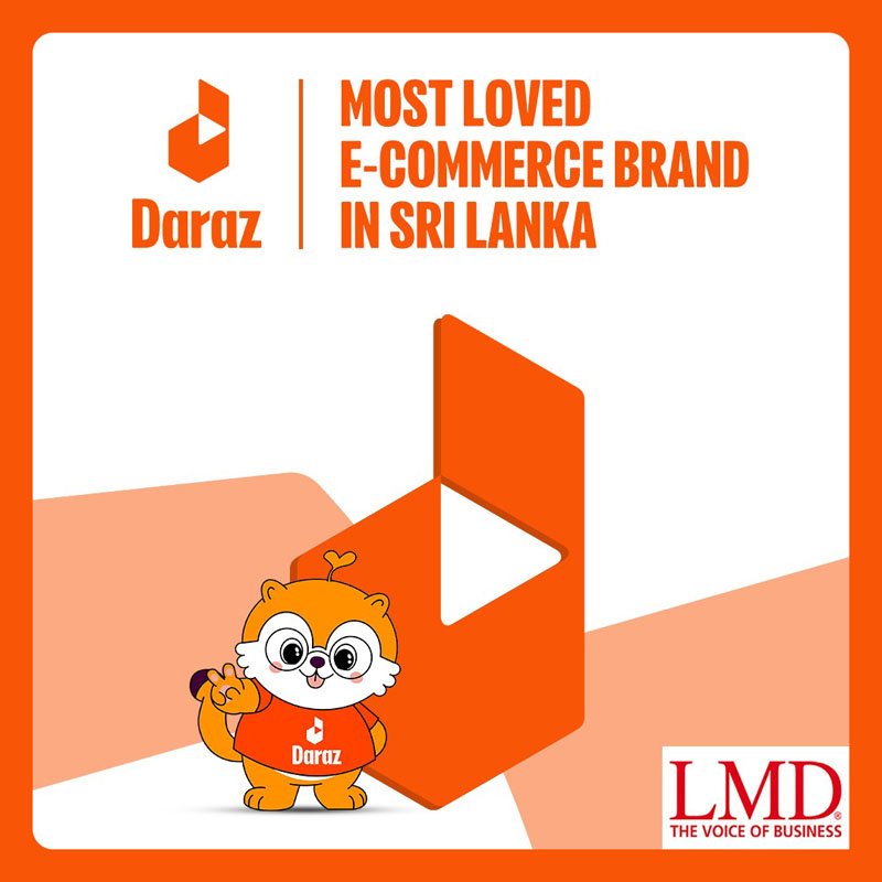 Daraz Crowned Sri Lanka’s Most Loved E-Commerce Brand by LMD