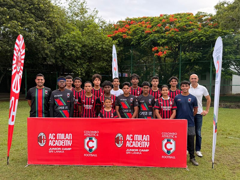 Team to AC Milan – Colombo Athletic sends a team for Elite training to Milan