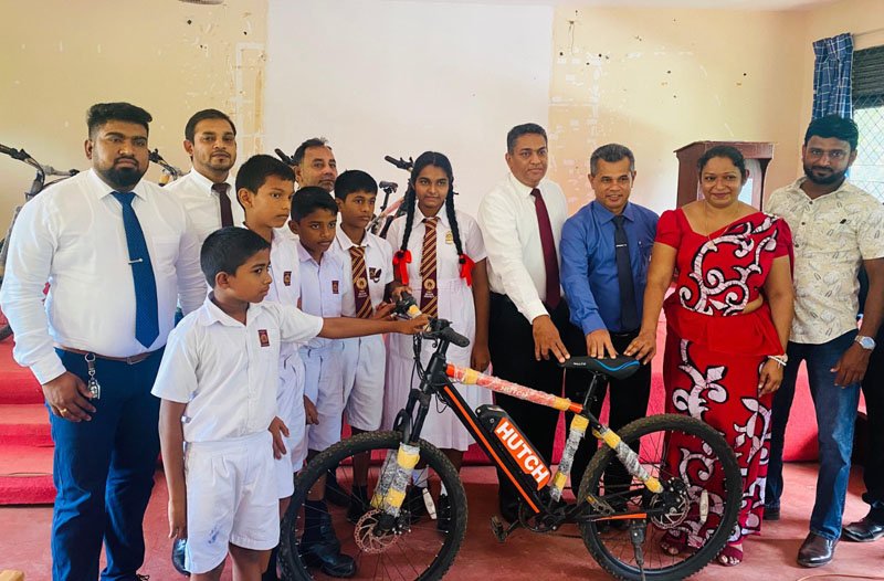 HUTCH සමාගම අධ්‍යාපන අමාත්‍යාංශය සමග එක් වී අනුරාධපුර දිස්ත්‍රික්කයේ පාසල් දරුවන් වෙනුවෙන් විදුලි පාපැදි 100ක් පරිත්‍යාග කරයි