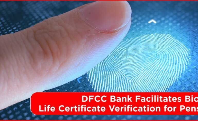 DFCC Bank and The Department of Pensions Deliver Hassle-Free Life Certificate Verification for Pensioners