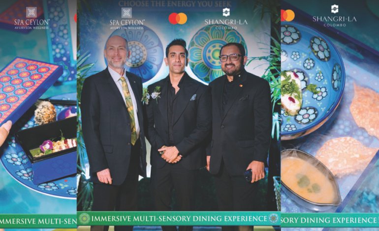 Spa Ceylon and Shangri-La Colombo host exclusive Multi-Sensory Immersive Dining Experience with Mastercard