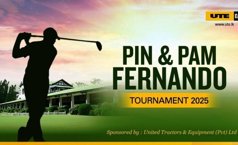 United Tractors Sponsors 2025 Pin & Pam Fernando Trophy at Royal Colombo Golf Club