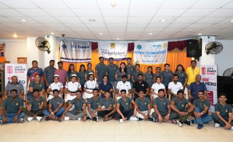 தொடர்ச்சியாக ஒன்பதாவது தடவையாகவும் இரத்த தான நிகழ்வை வெற்றிகரமாக நடாத்தியுள்ள வெள்ளவத்தை நித்தியகல்யாணி ஜுவலரி