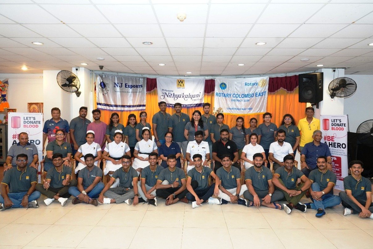 தொடர்ச்சியாக ஒன்பதாவது தடவையாகவும் இரத்த தான நிகழ்வை வெற்றிகரமாக நடாத்தியுள்ள வெள்ளவத்தை நித்தியகல்யாணி ஜுவலரி