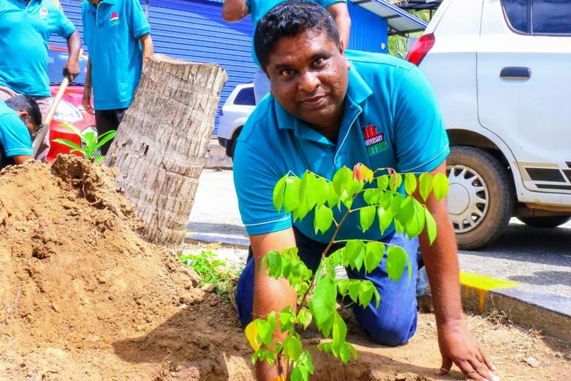 Lotus Group of Companies marks 10th anniversary with a tree planting programme