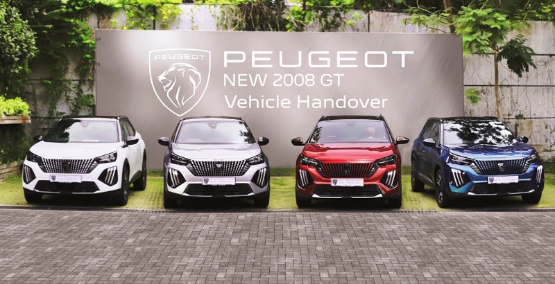Carmart මෙරටට ගෙන්වූ Peugeot 2025 මෝටර් රථ උත්සවාකාරයෙන් පාරිභෝගිකයන්ට භාරදෙයි