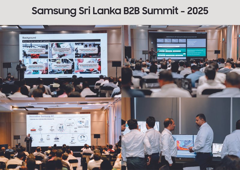 புத்தாக்கத்தையும், தொழில்துறையையும் ஒன்றிணைத்த Samsung Sri Lanka-வின் B2B உச்சிமாநாடு 2025