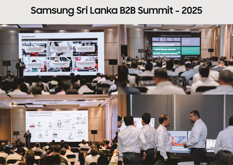 සැම්සුන් ශ්‍රී ලංකා, ජංගම දුරකතන සහ පාරිභෝගික ඉලෙක්ට්‍රොනික උපකරණ සඳහා නව්‍යකරණ විසඳුම් ගෙනඑමින් 2025 B2B සමුළුව සංවිධාන කරයි