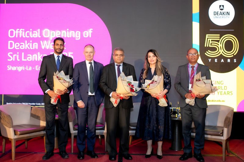 අධ්‍යාපනයේ සහ නවෝත්පාදනයේ අනාගතය හැඩගස්වන්නට ඕස්ට්‍රේලියාවේ Deakin විශ්වවිද්‍යාලය මඟින් සංවිධාන කළ ‘Deakin Week Sri Lanka 2025’ සාර්ථකව නිමා වේ