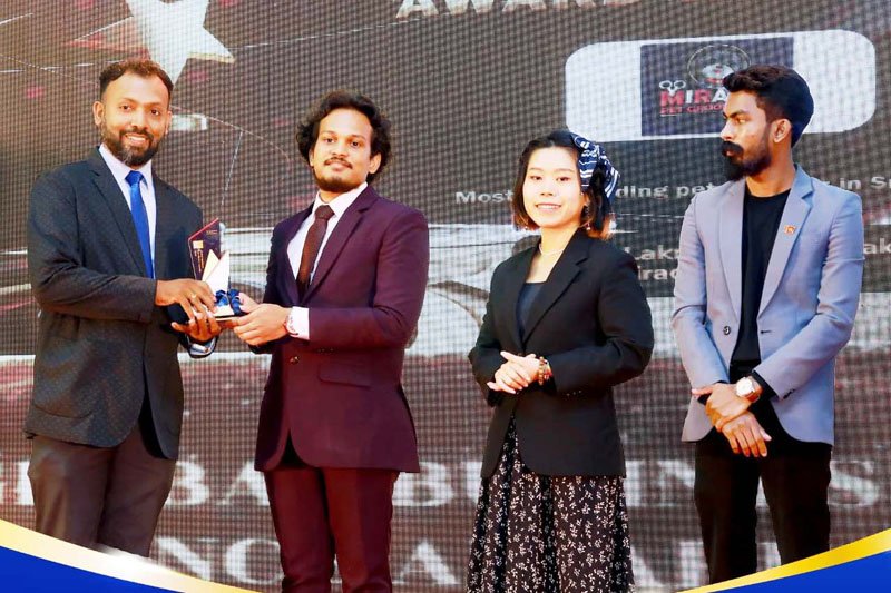 Kelum Lakmal Dissanayake of Miracle Pet Care honoured as Most Outstanding Pet Groomer