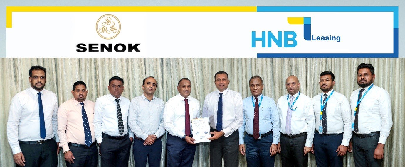 Eicher වාණිජ වාහන සඳහා පහසු ලීසිං විසඳුම් ලබාදීමට HNB සහ Senok හවුල්කාරීත්වයක