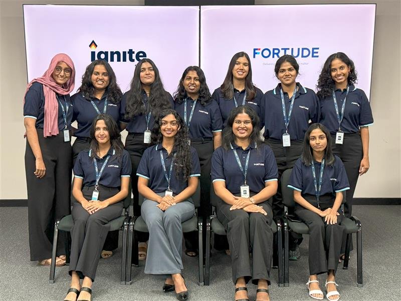 Fortude builds momentum for women in tech with all-female Ignite 2.0 tech internship