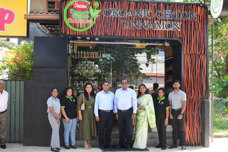 Pussalla Agri Ventures opens organic cinnamon outlet in Hikkaduwa