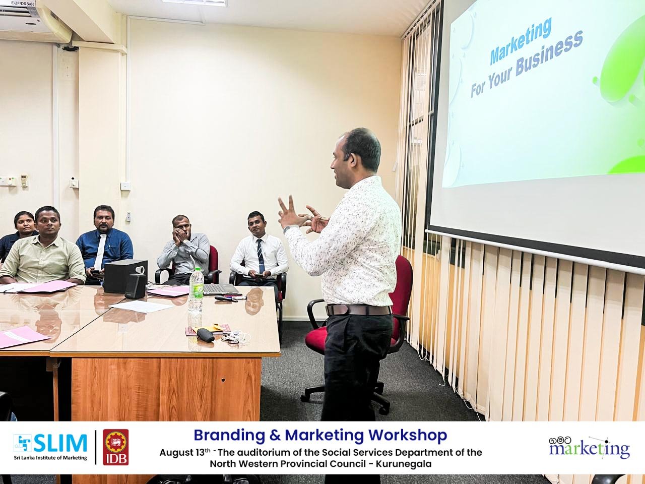 “SLIM Partners with IDB to Fuel MSME Development through Gamata Marketing”