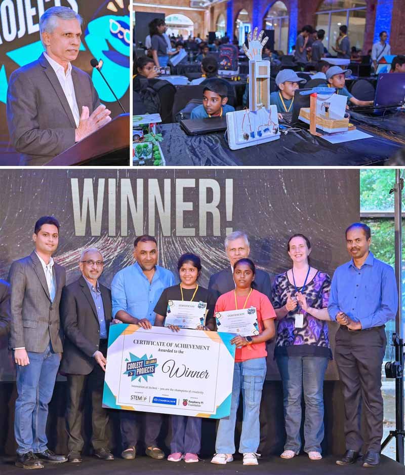 යොවුන් නවෝත්පාදකයින් දිරිමත් කිරීමට කොමර්ෂල් බැංකුව ‘Coolest Projects  ශ්රී ලංකා 2025’ වැඩසටහන සමඟ එක්වෙයි