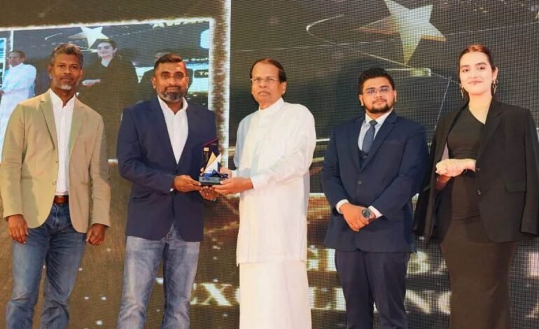 Taboo Lounge Mirissa wins Global Business Excellence Award